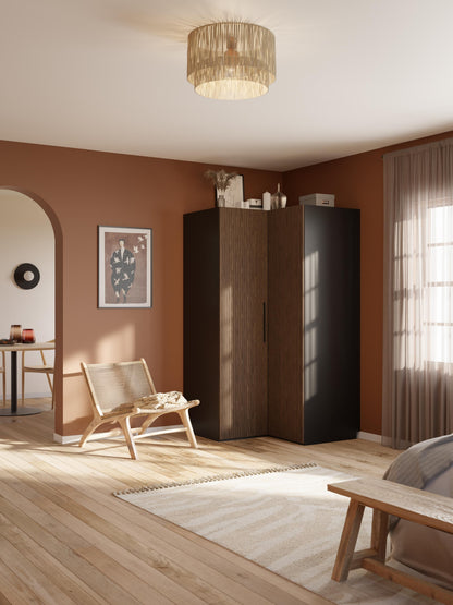 Simula Modular Corner Wardrobe, 115 cm Wide
