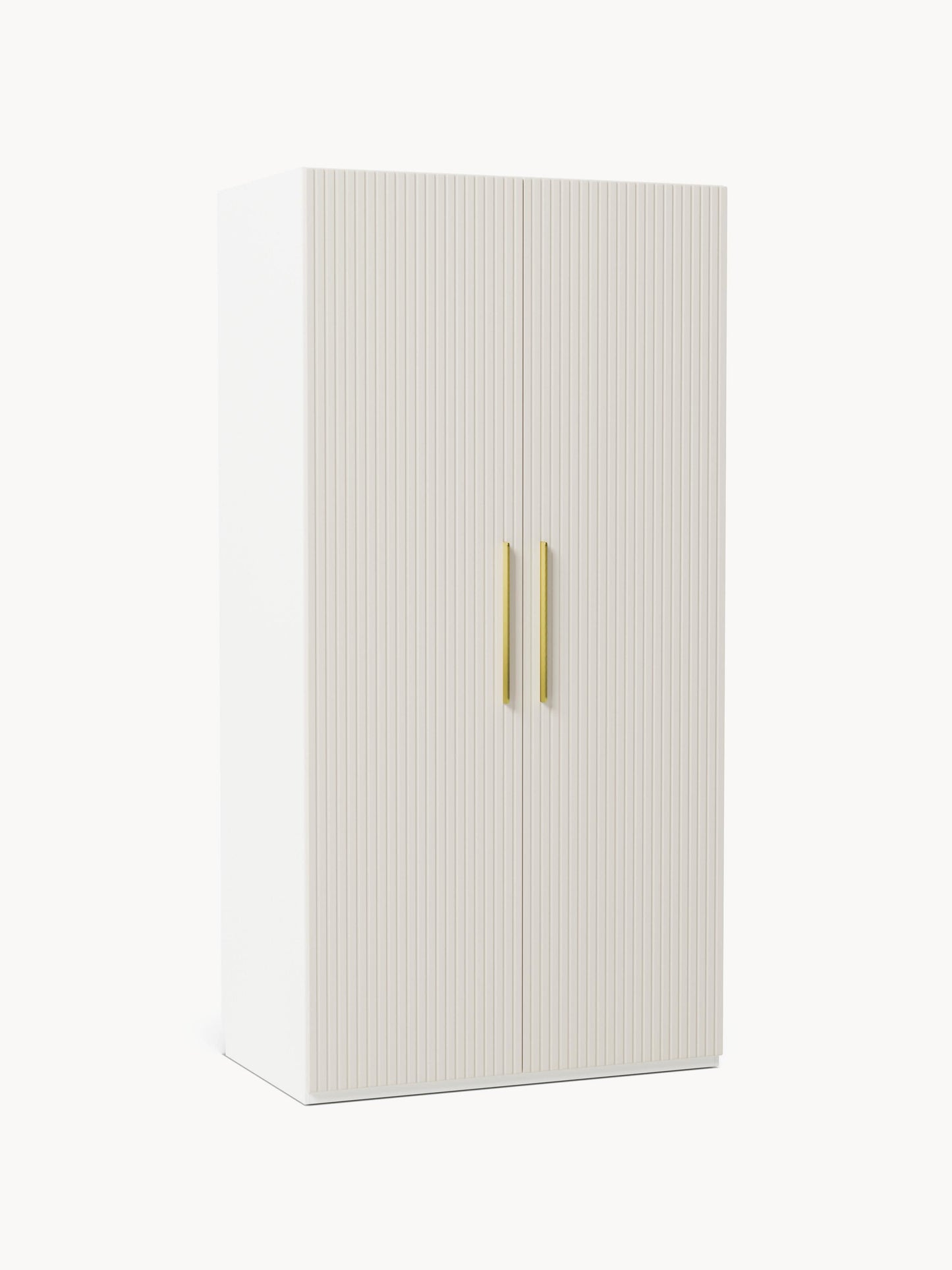 Simula Modular Hinged-Door Wardrobe, 100 cm Wide, in Various Sizes