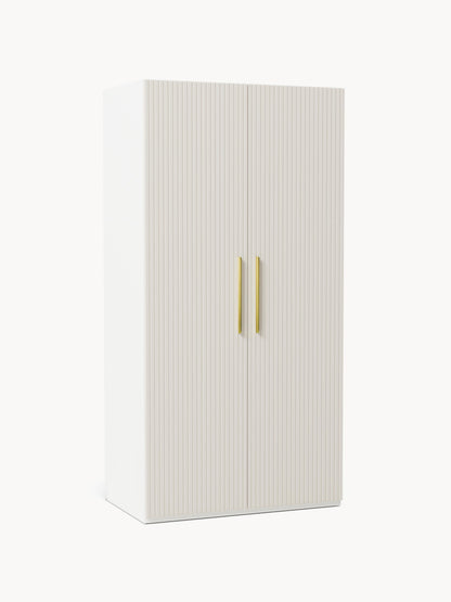 Simula Modular Hinged-Door Wardrobe, 100 cm Wide, in Various Sizes