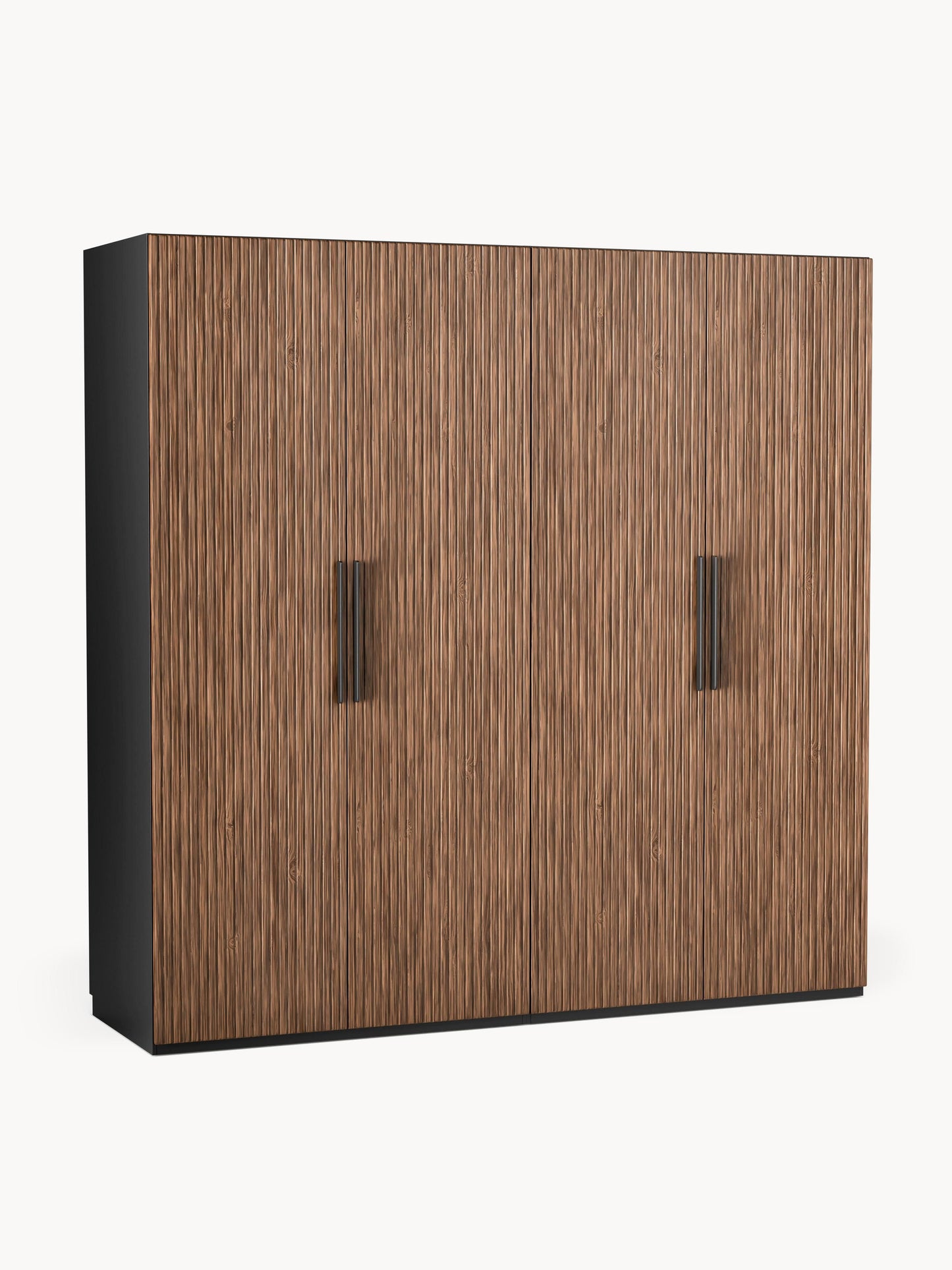 Simula Modular Hinged-Door Wardrobe, 200 cm Wide, in Various Sizes