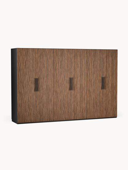 Simula Modular Hinged-Door Wardrobe, 300 cm Wide, in Various Sizes