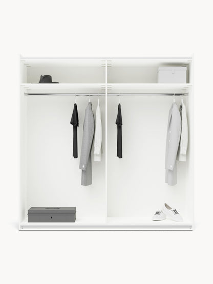 Simula Modular Sliding-Door Wardrobe, 200 cm Wide, in Various Sizes