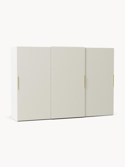 Simula Sliding-Door Modular Wardrobe, 300 cm Wide, in Various Sizes