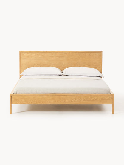 Tamsera Wooden Bed with Headboard