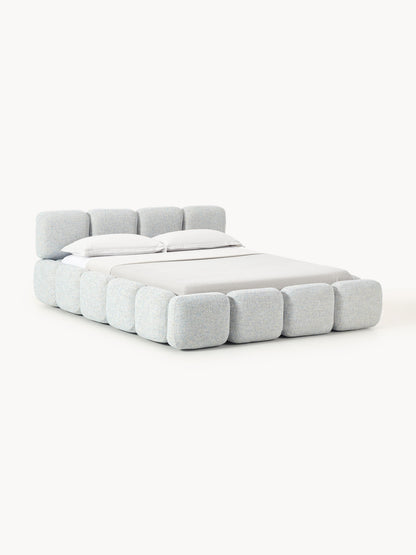 Taymira Bouclé Upholstered Bed
