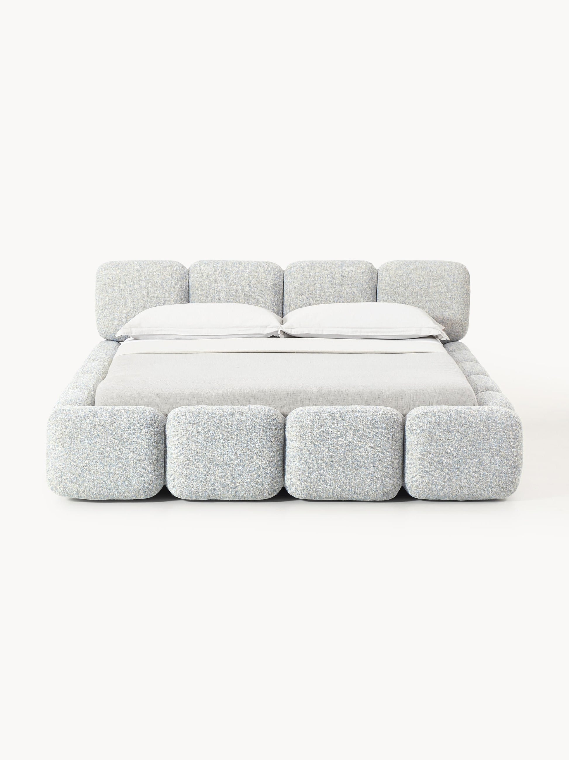 Taymira Bouclé Upholstered Bed