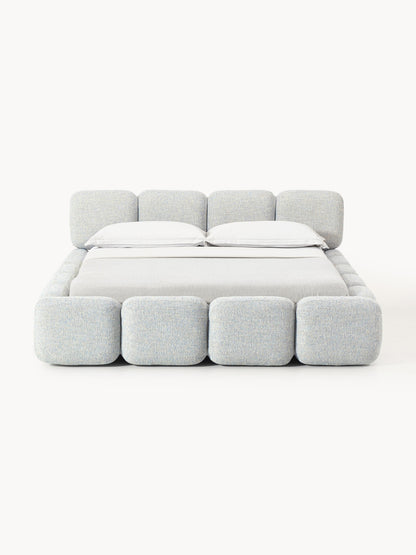 Taymira Bouclé Upholstered Bed