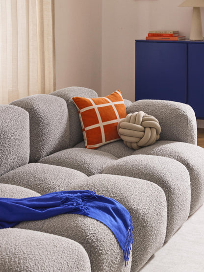 Taymira Corner Module in Bouclé