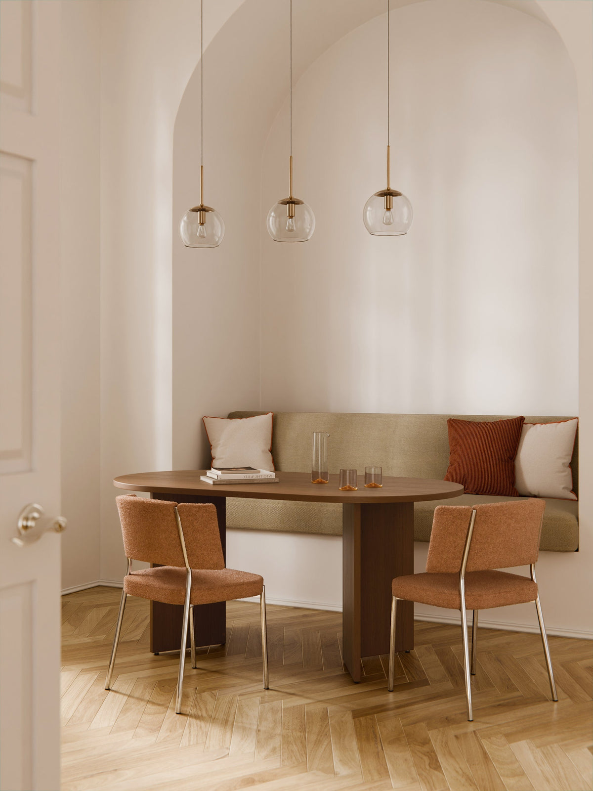 Tonula Wooden Oval Dining Table, in Various Sizes