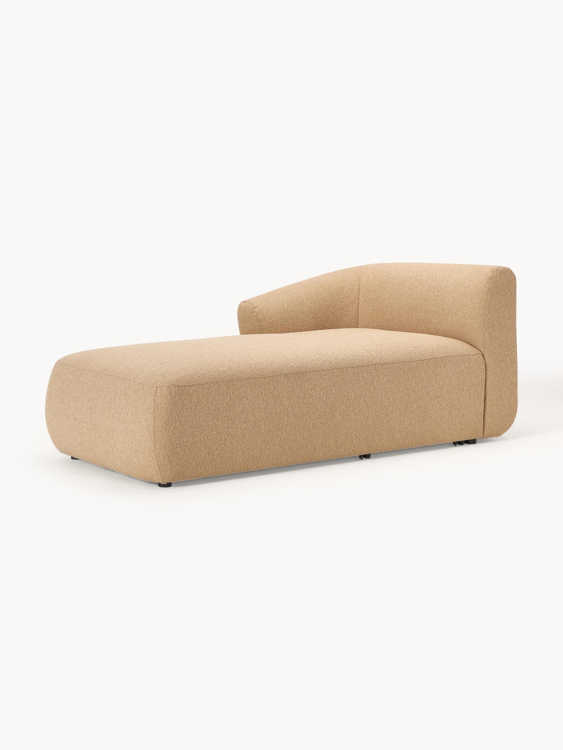 Vestara Chaise Corner Module in Bouclé
