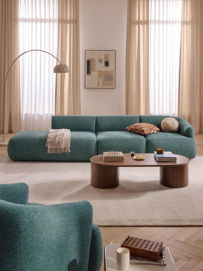 Vestara Modular Chaise in Bouclé (2-Seater)