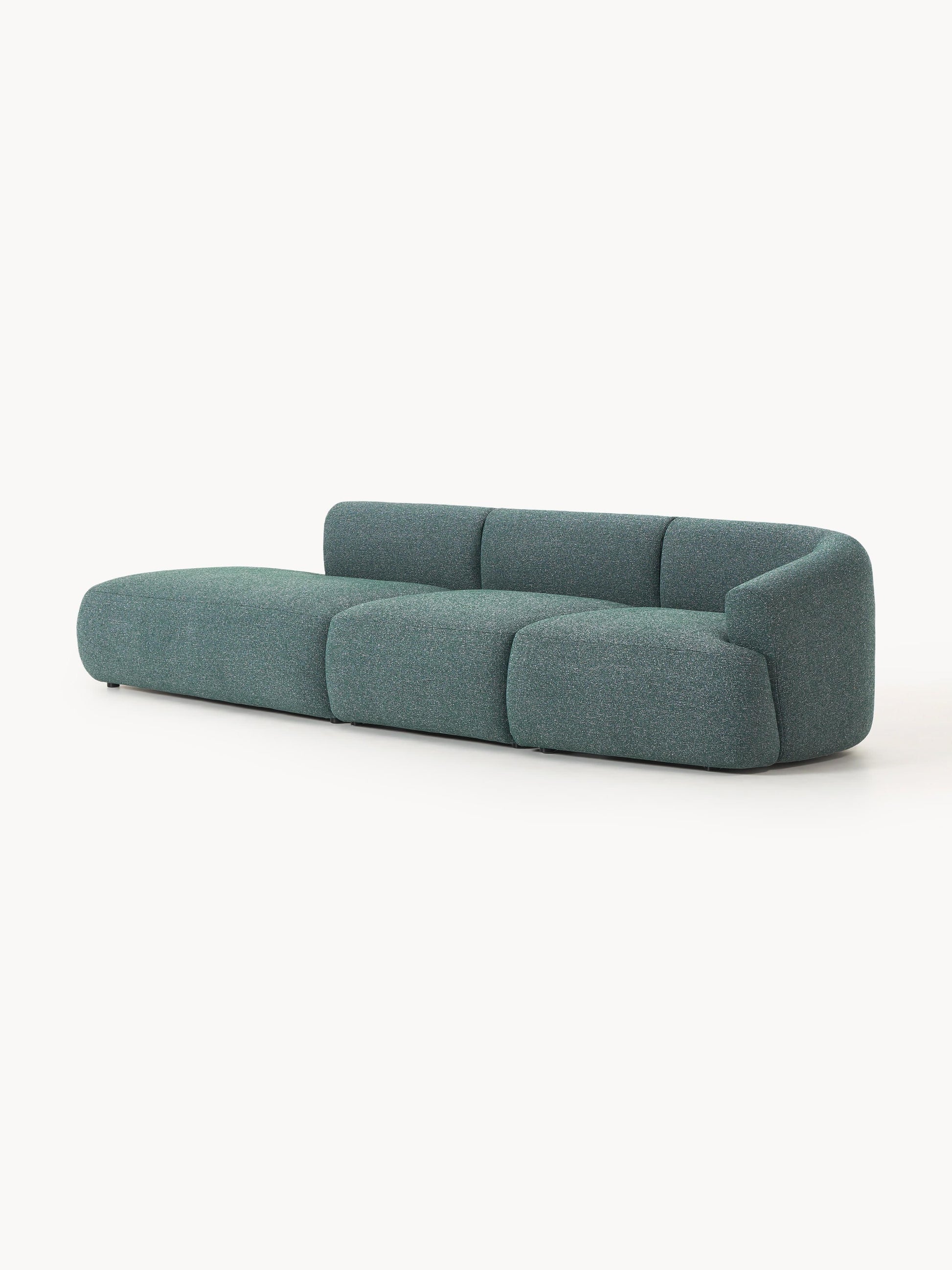 Vestara Modular Chaise in Bouclé (2-Seater)
