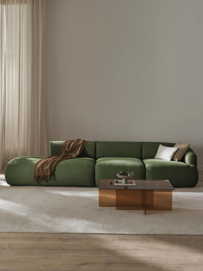 Vestara Modular Chaise in Bouclé (2-Seater)