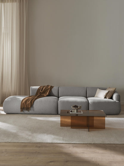 Vestara Modular Chaise in Bouclé (2-Seater)