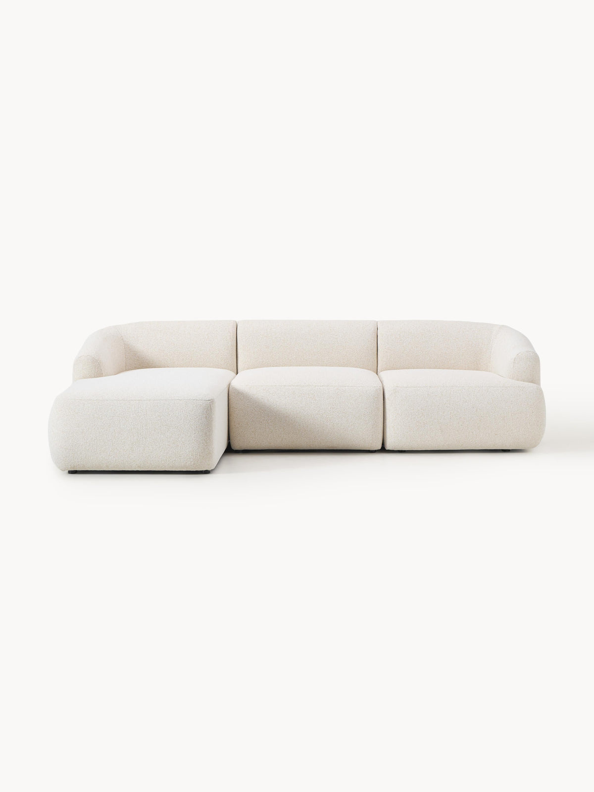 Vestara Modular Corner Sofa (3-Seater) in Bouclé