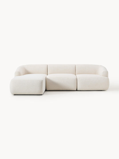 Vestara Modular Corner Sofa (3-Seater) in Bouclé