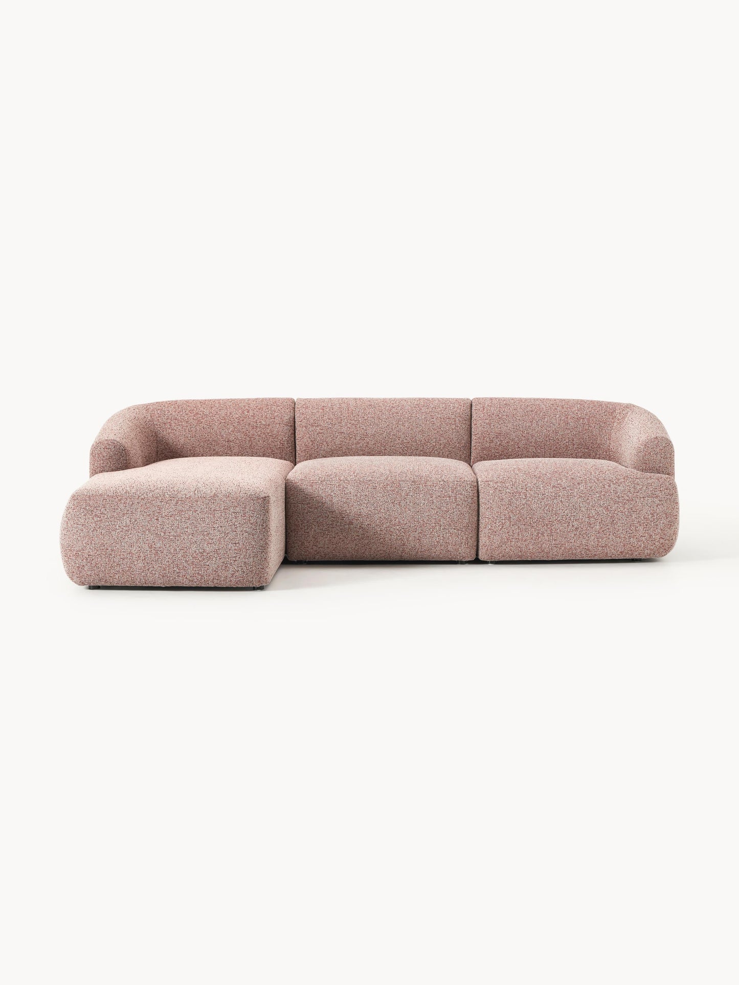 Vestara Modular Corner Sofa (3-Seater) in Bouclé