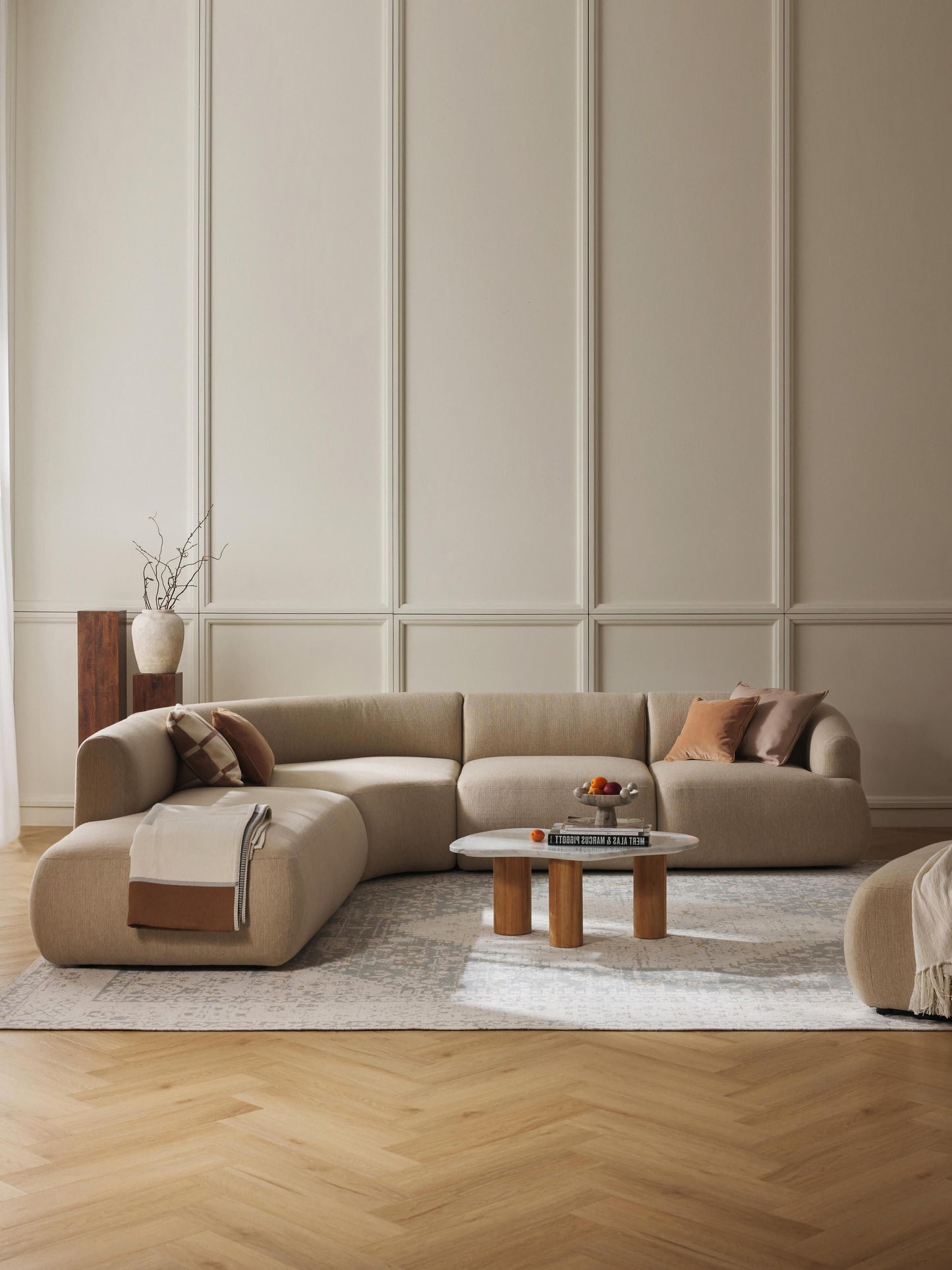 Vestara Modular Corner Sofa (4-Seater)