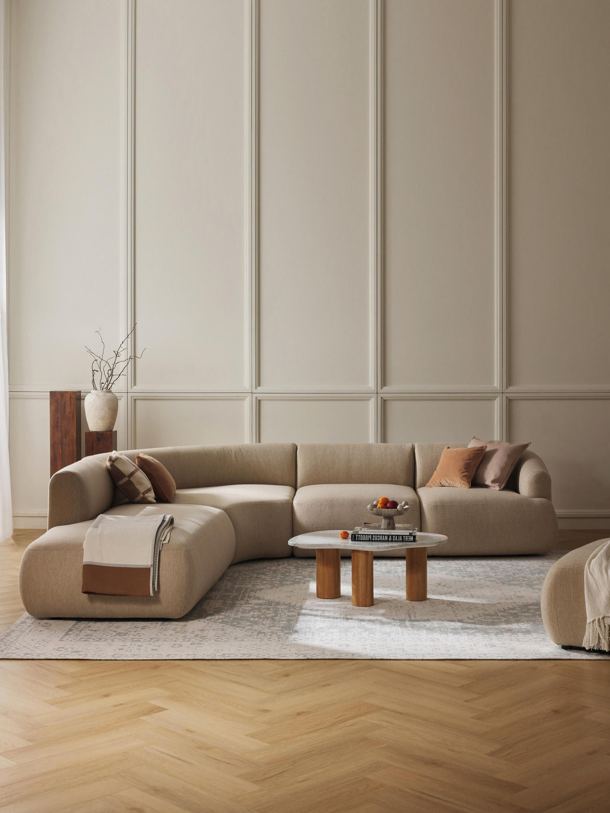 Vestara Modular Corner Sofa (4-Seater)
