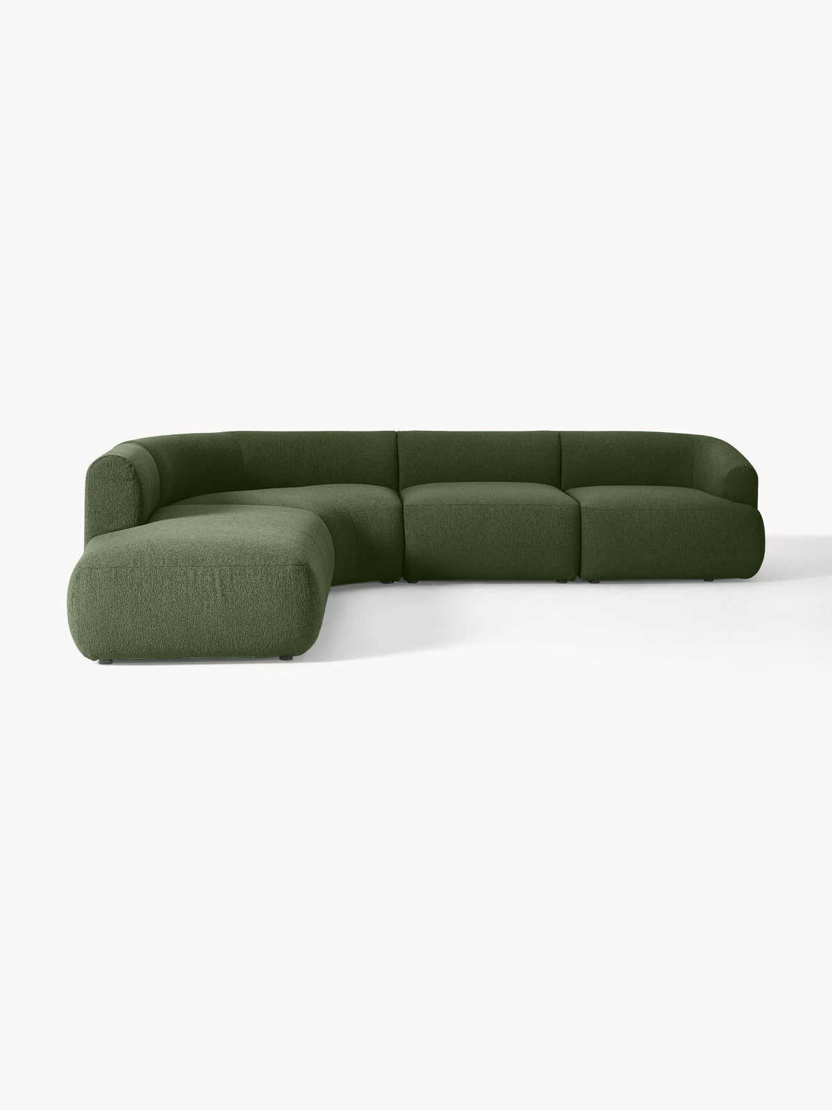 Vestara Modular Corner Sofa (4-Seater) in Bouclé