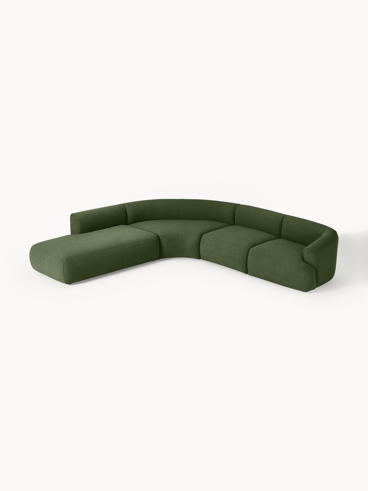 Vestara Modular Corner Sofa (4-Seater) in Bouclé