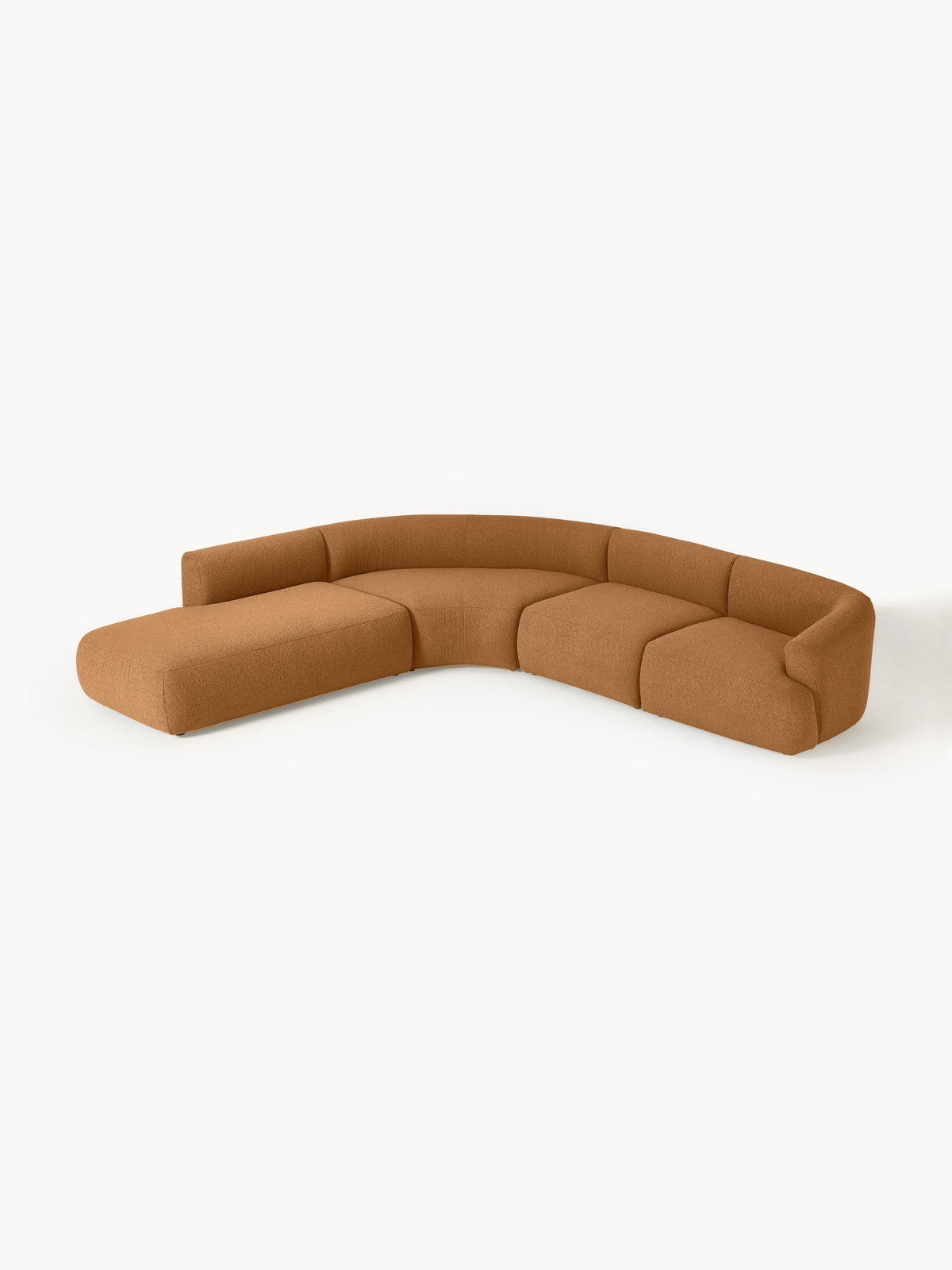 Vestara Modular Corner Sofa (4-Seater) in Bouclé