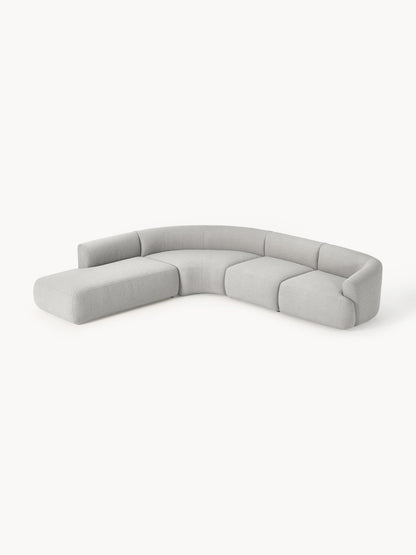 Vestara Modular Corner Sofa (4-Seater) in Bouclé