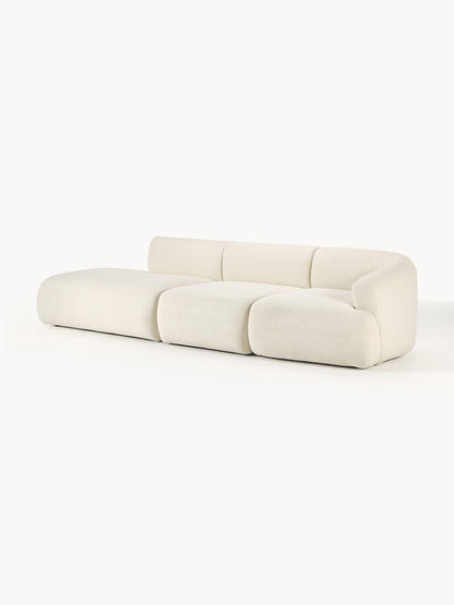 Vestara Modular Teddy Ottoman, 3-Seater