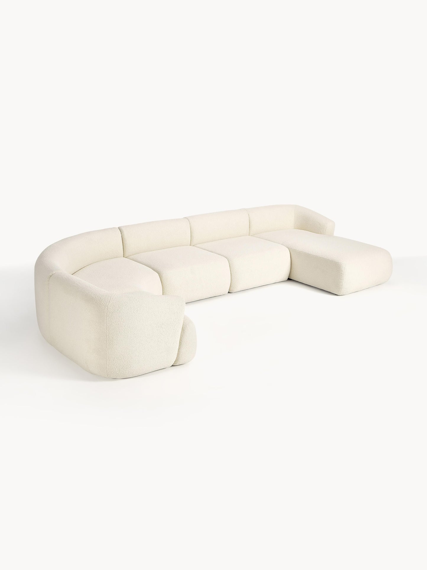 Vestara Modular Teddy Sofa, XL