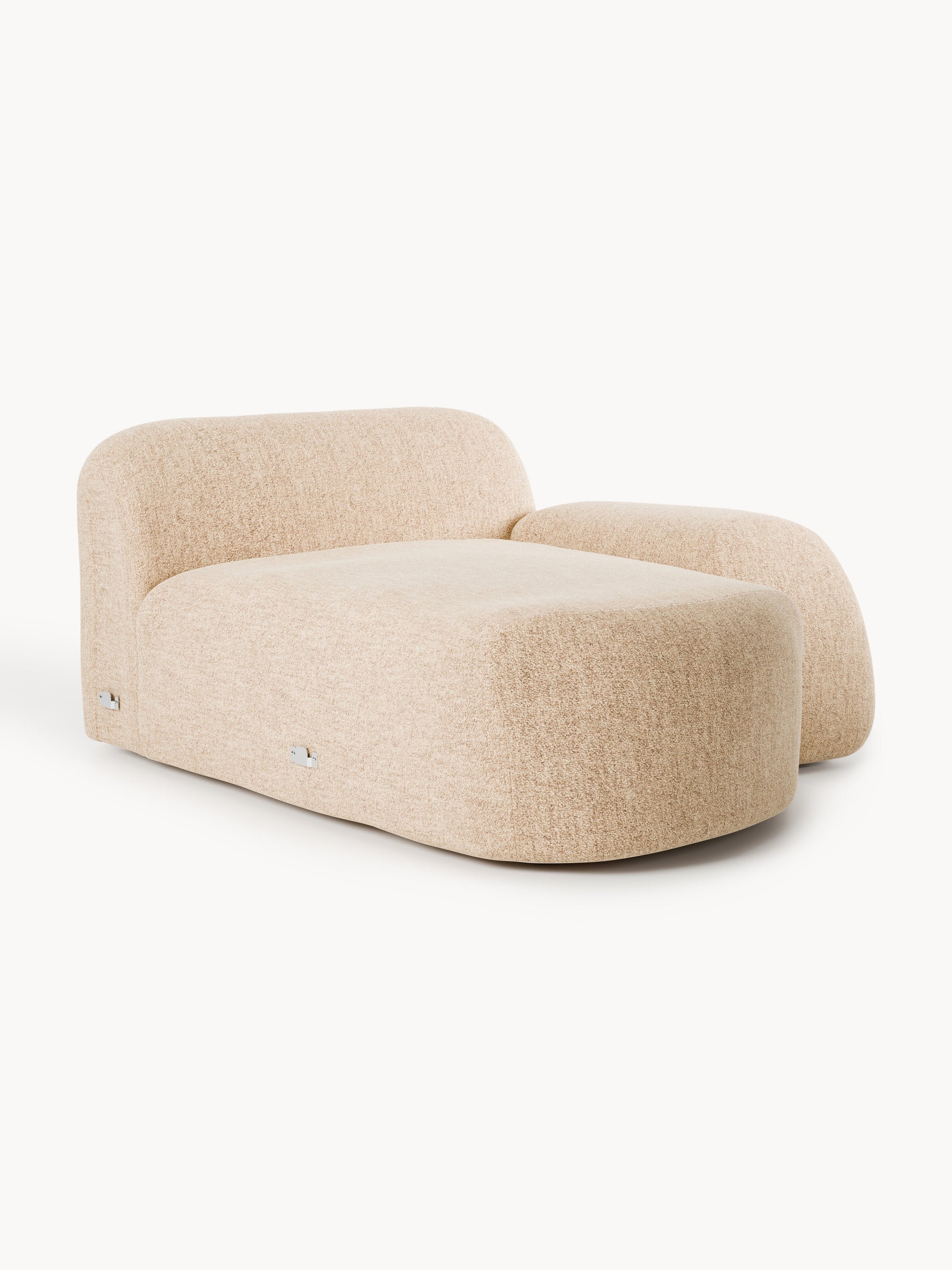 Wolterra Chaise Corner Module in Bouclé