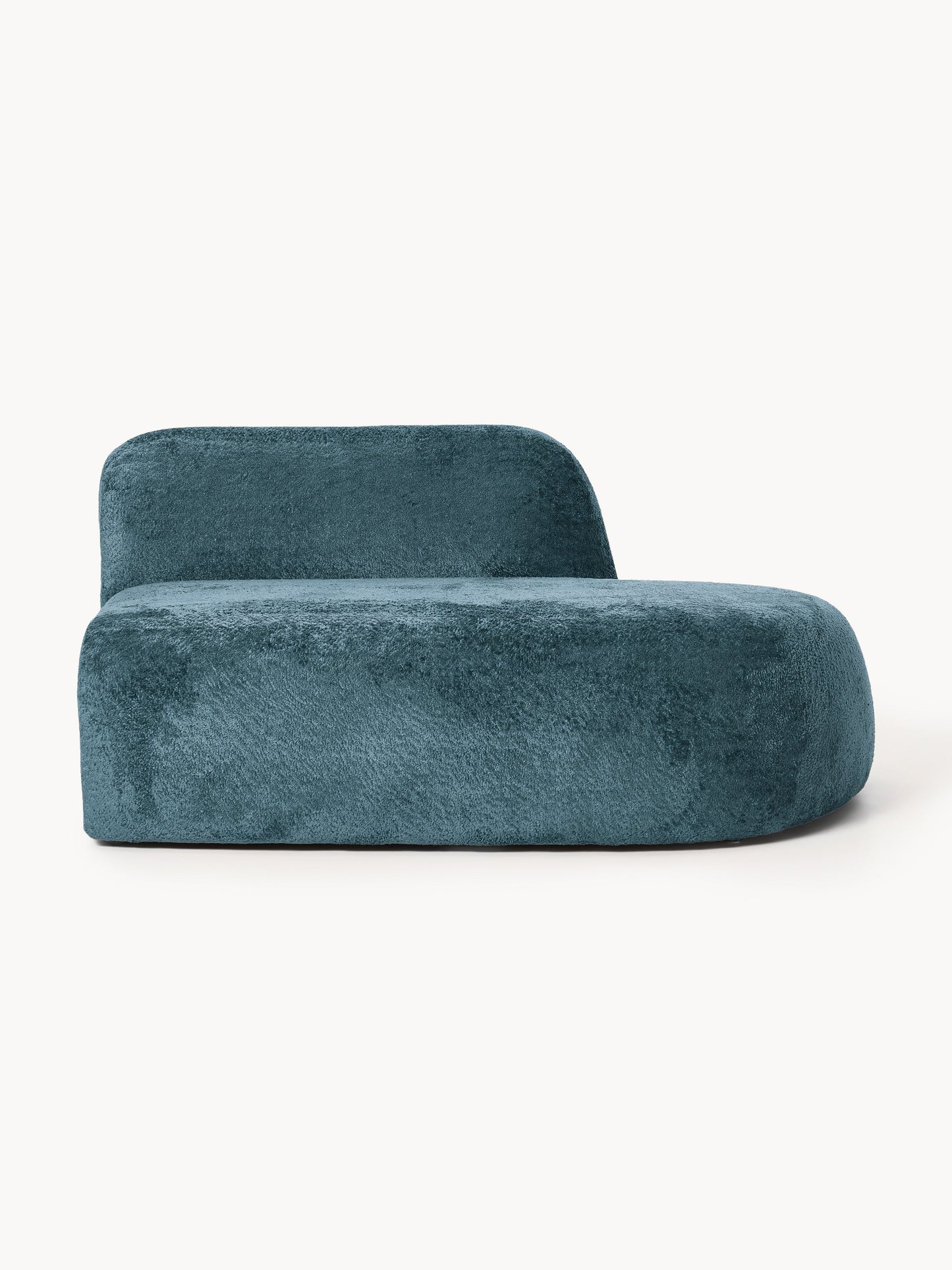 Wolterra Chaise in Teddy Bouclé