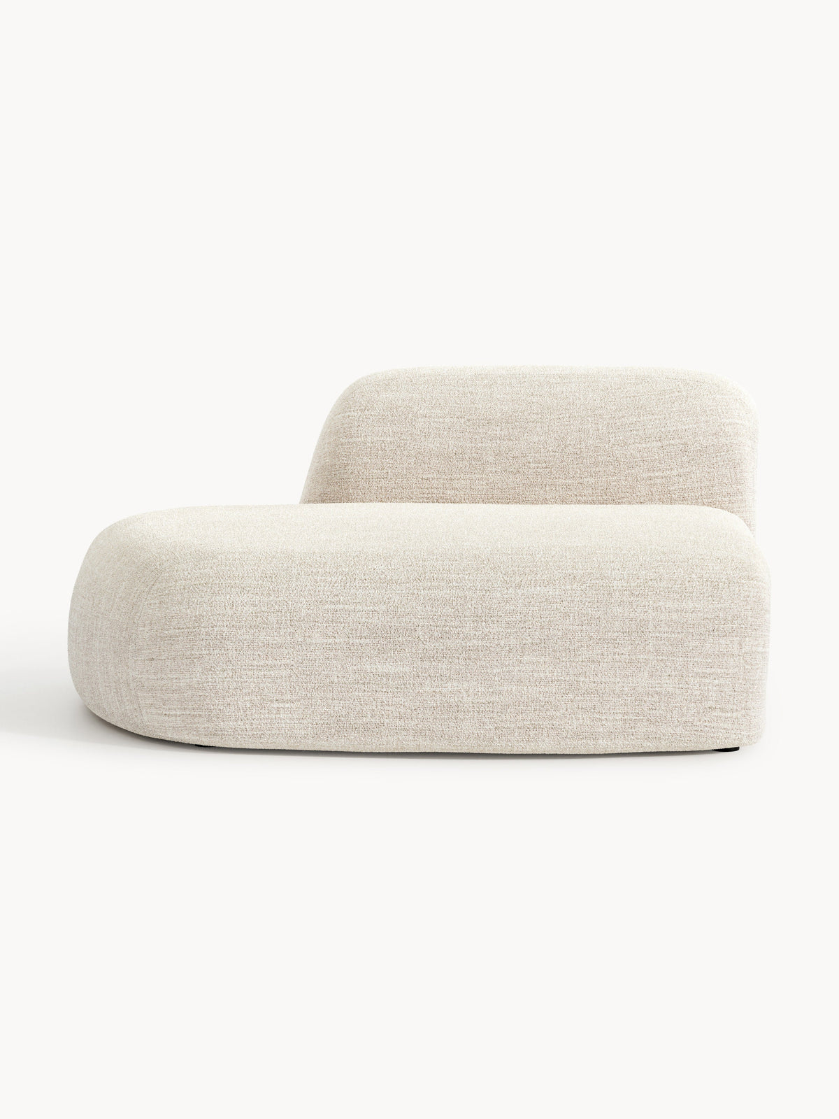 Wolterra Chaise Module in Bouclé