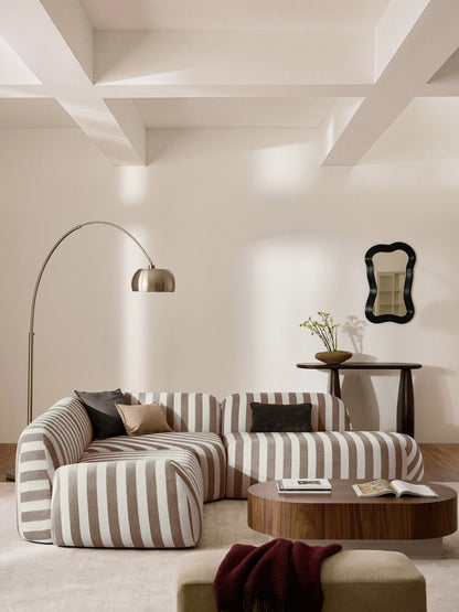 Wolterra Chaise Module, Striped