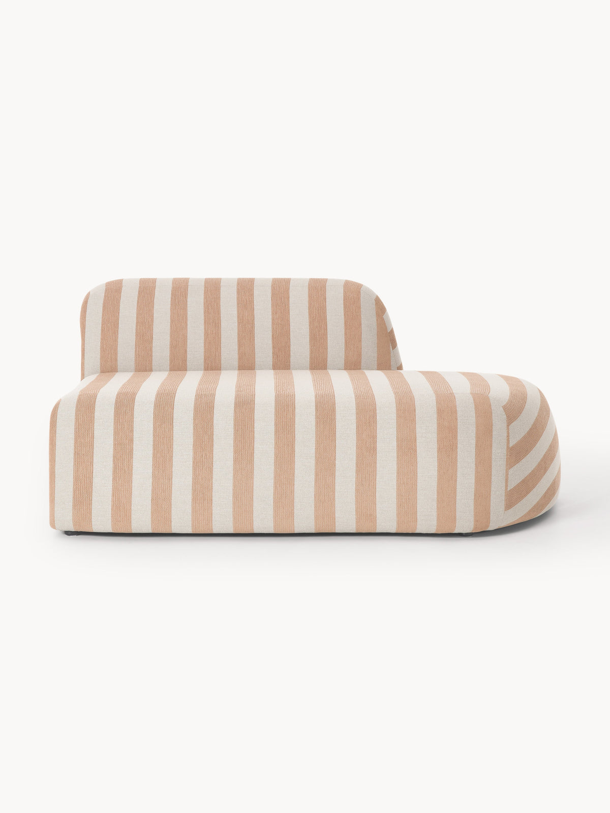 Wolterra Chaise Module, Striped