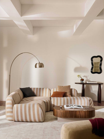Wolterra Chaise Module, Striped