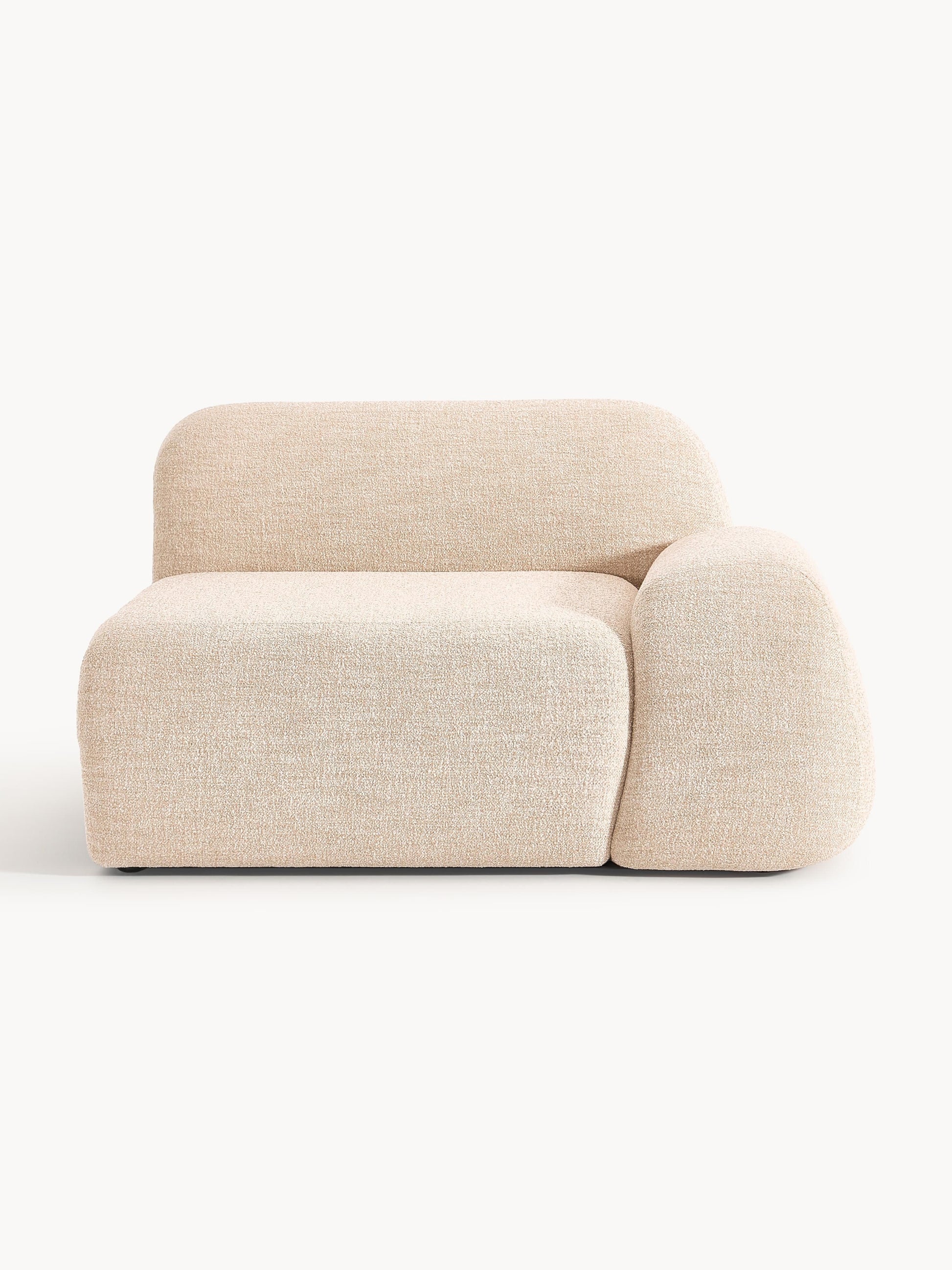 Wolterra Corner Module in Bouclé