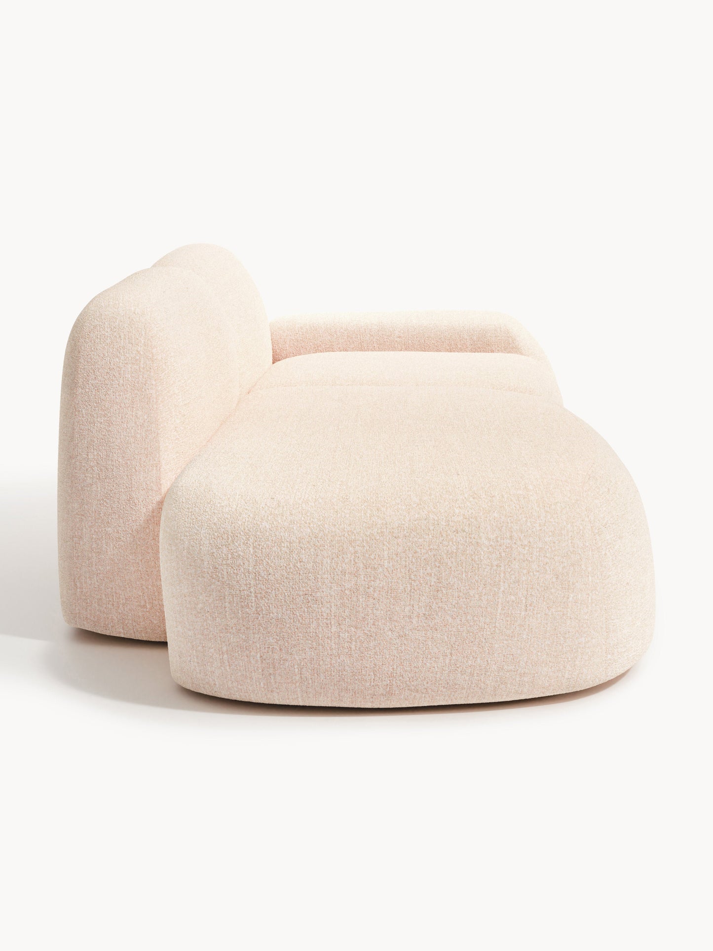 Wolterra Modular Chaise in Bouclé (3-Seater)
