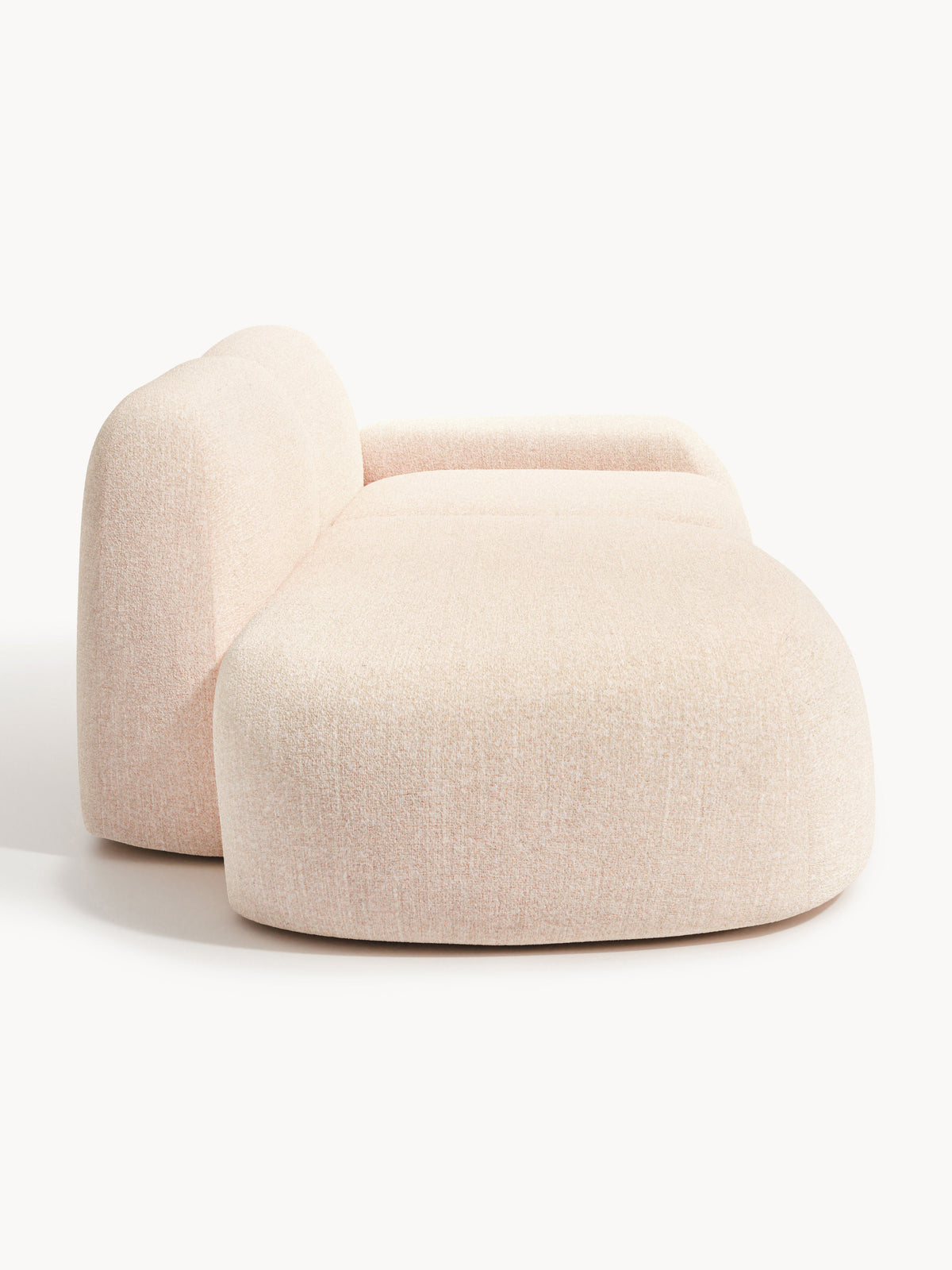 Wolterra Modular Chaise in Bouclé (3-Seater)