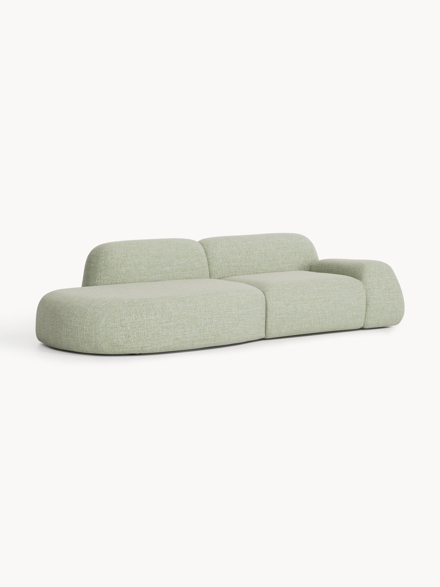 Wolterra Modular Chaise in Bouclé (3-Seater)