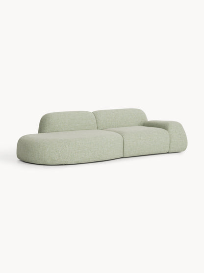 Wolterra Modular Chaise in Bouclé (3-Seater)