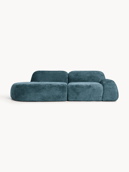 Wolterra Modular Chaise in Teddy Bouclé (3-Seater)
