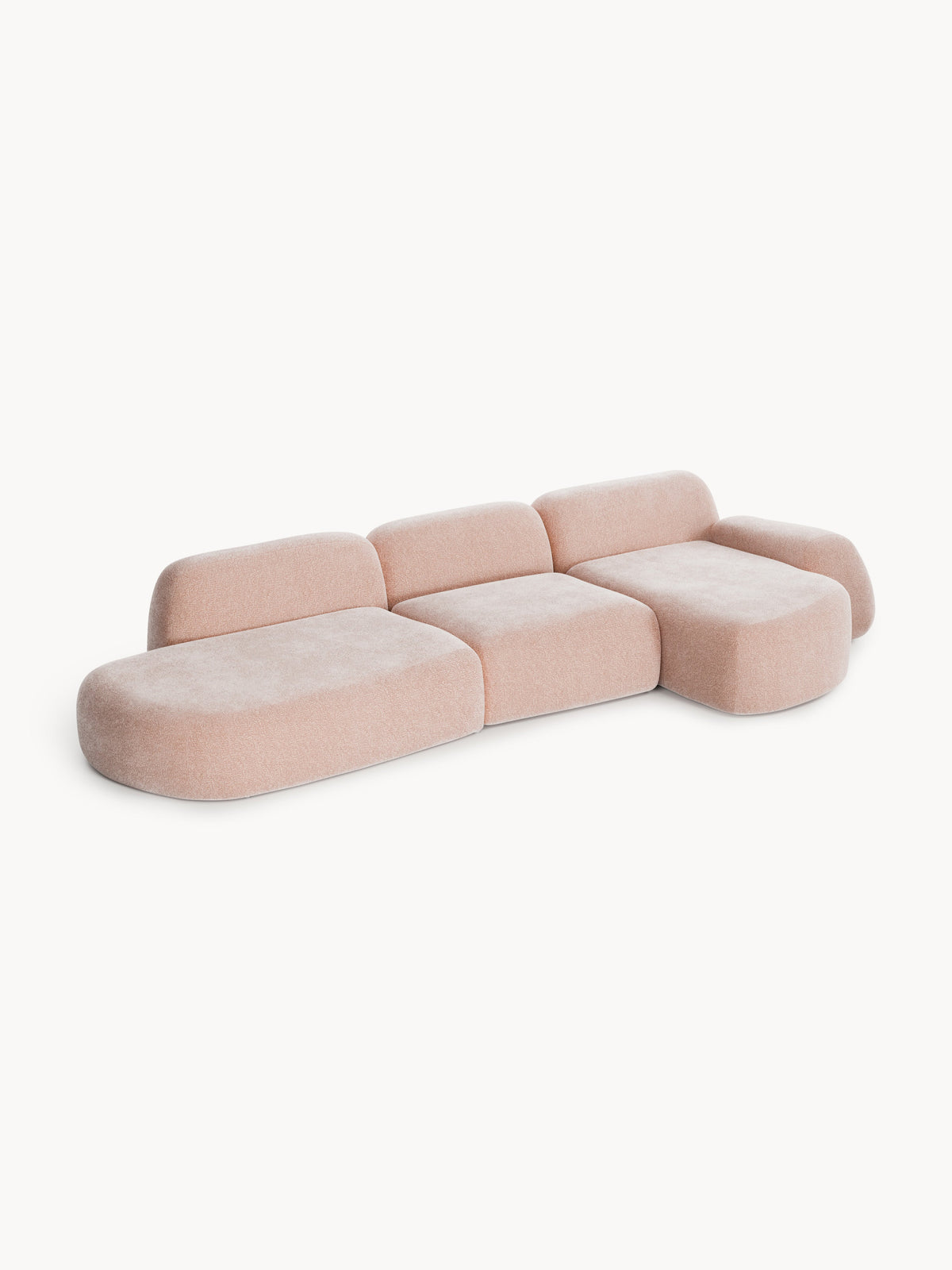 Wolterra Modular Corner Sofa (4-Seater) with Chaise Longue