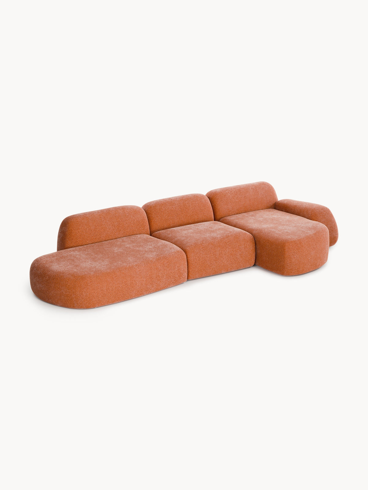 Wolterra Modular Corner Sofa (4-Seater) with Chaise Longue