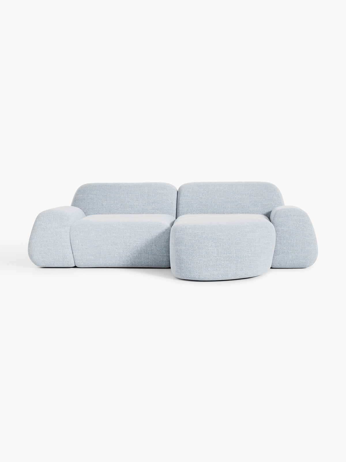 Wolterra Modular Corner Sofa in Bouclé (3-Seater)