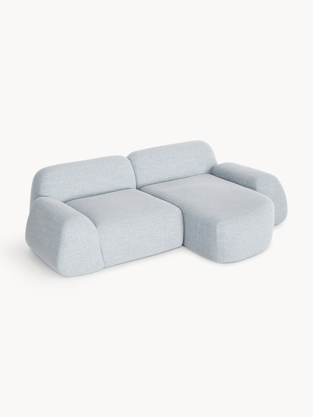 Wolterra Modular Corner Sofa in Bouclé (3-Seater)