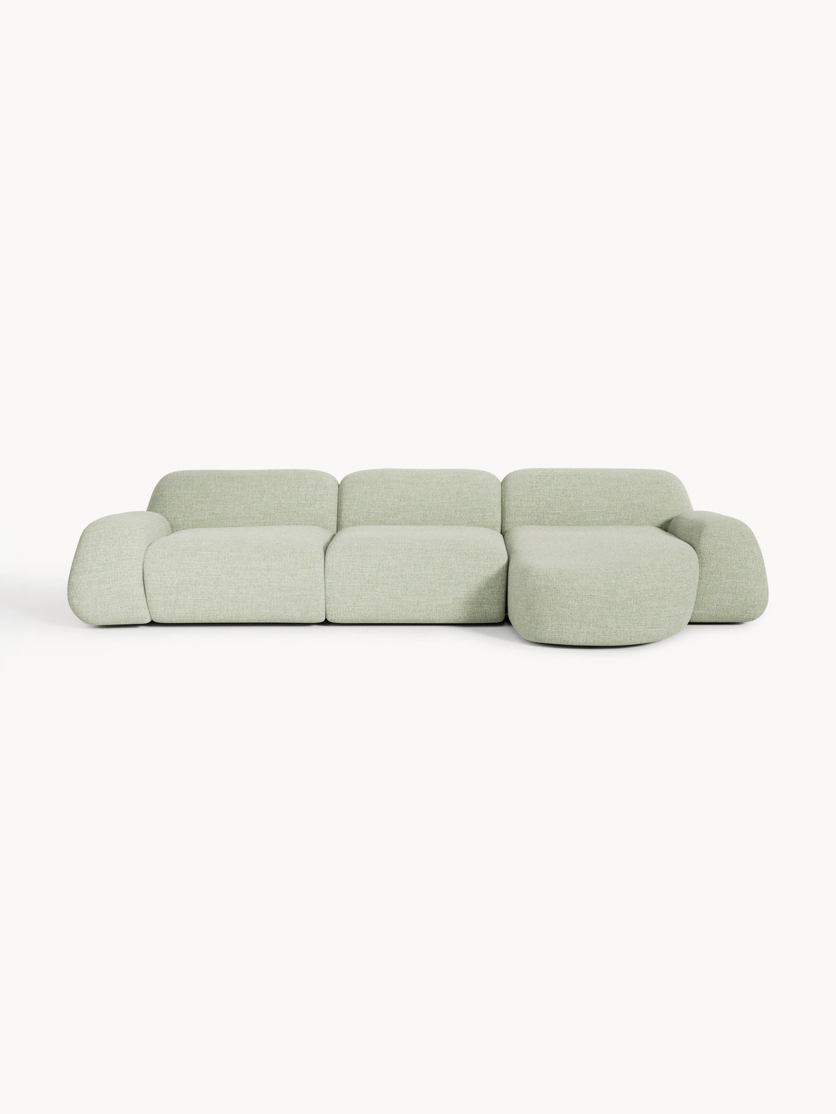 Wolterra Modular Corner Sofa in Bouclé (4-Seater)