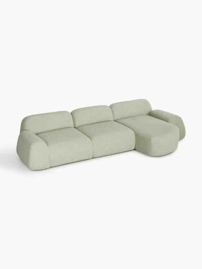 Wolterra Modular Corner Sofa in Bouclé (4-Seater)