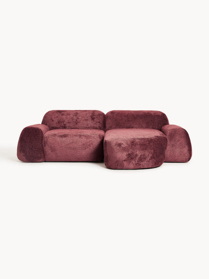 Wolterra Modular Corner Sofa in Teddy Bouclé (3-Seater)