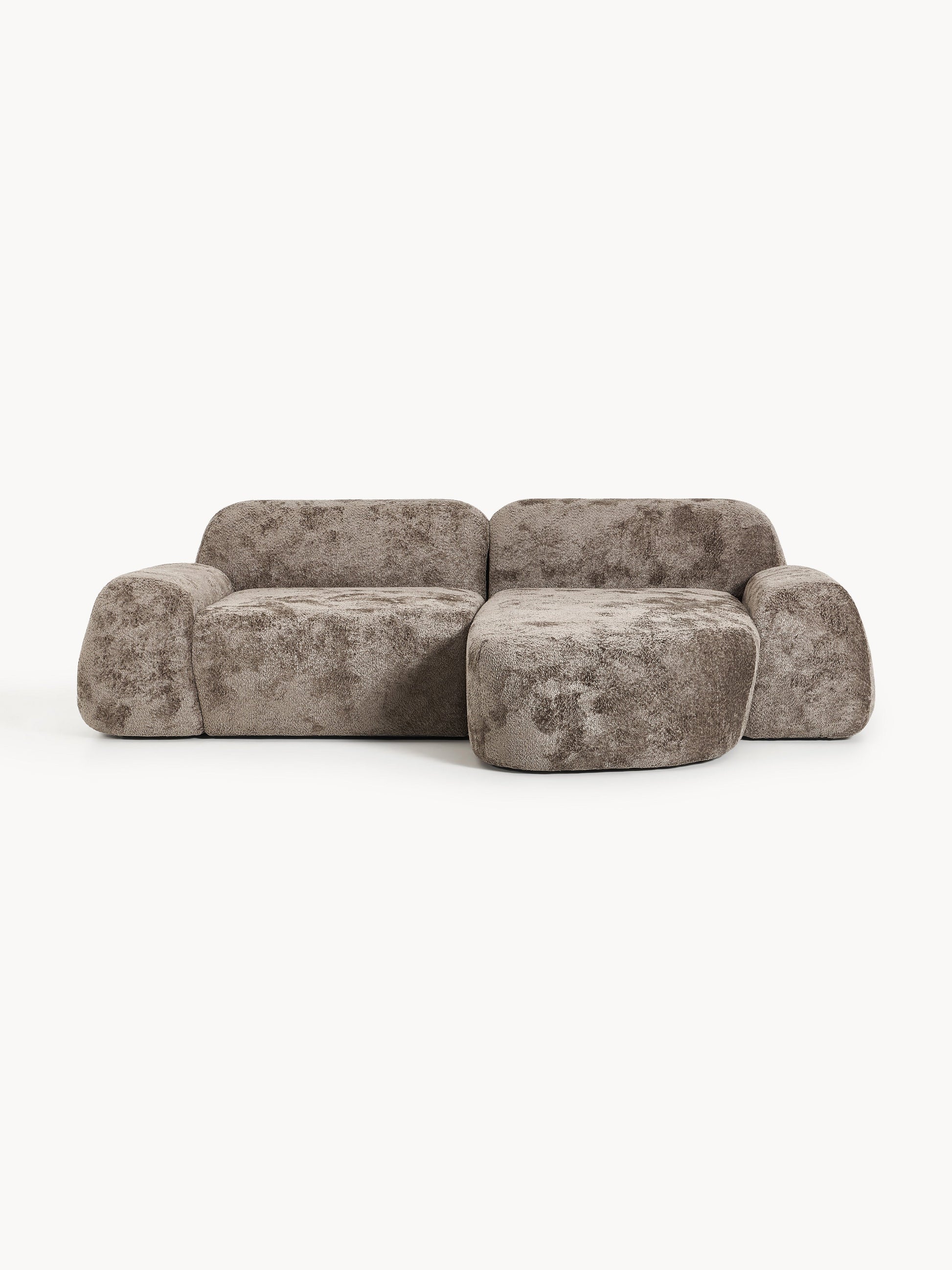 Wolterra Modular Corner Sofa in Teddy Bouclé (3-Seater)