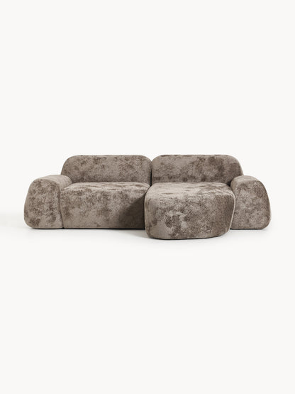 Wolterra Modular Corner Sofa in Teddy Bouclé (3-Seater)